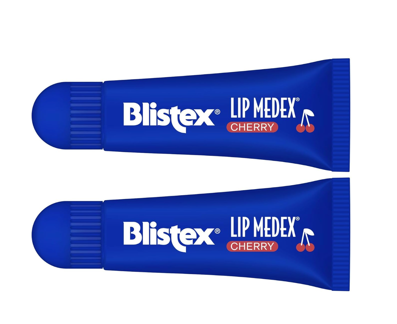 Blistex Lip Medex Cherry 2 Count, 0.35 oz Advanced Hydration, Medicated Relief with Cooling, Soothes & Protects, Restores Healthy Moisture to Lips