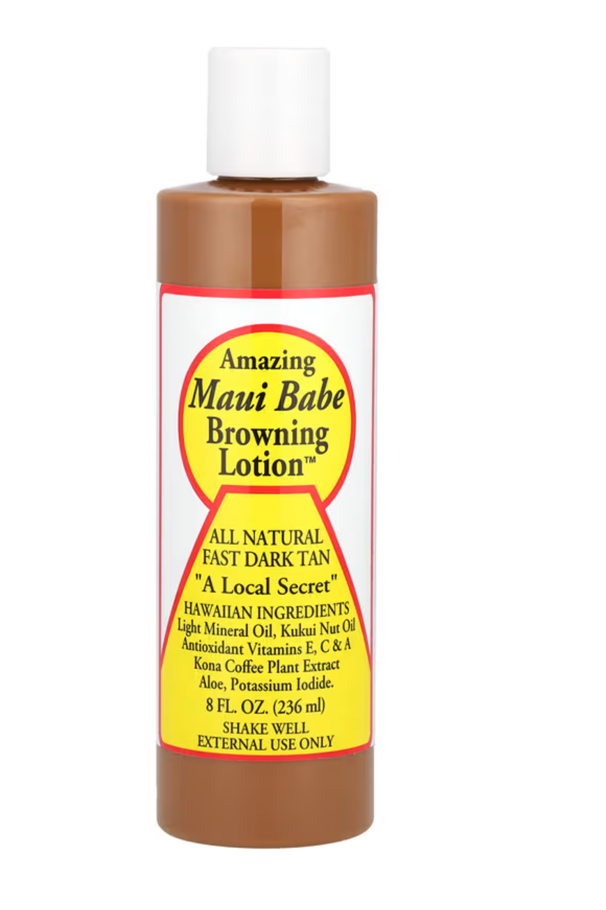 Maui Babe,Amazing Browning Lotion ALL NATURAL,DARK TAN 8 fl oz 236mL