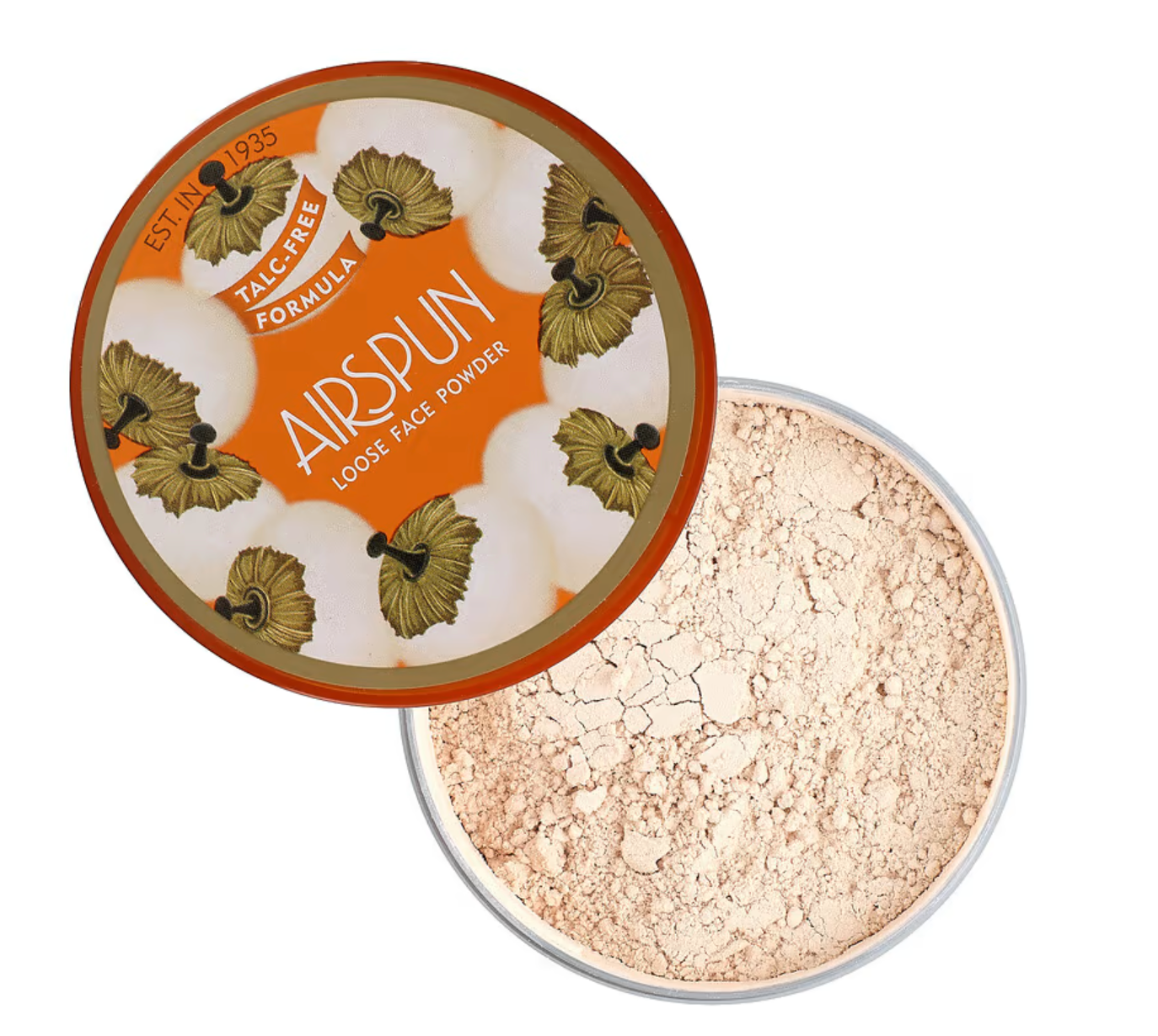 Airspun, Loose Face Powder, Translucent 070-24, 1.2 oz (35g), TALC- FREE FORMULA