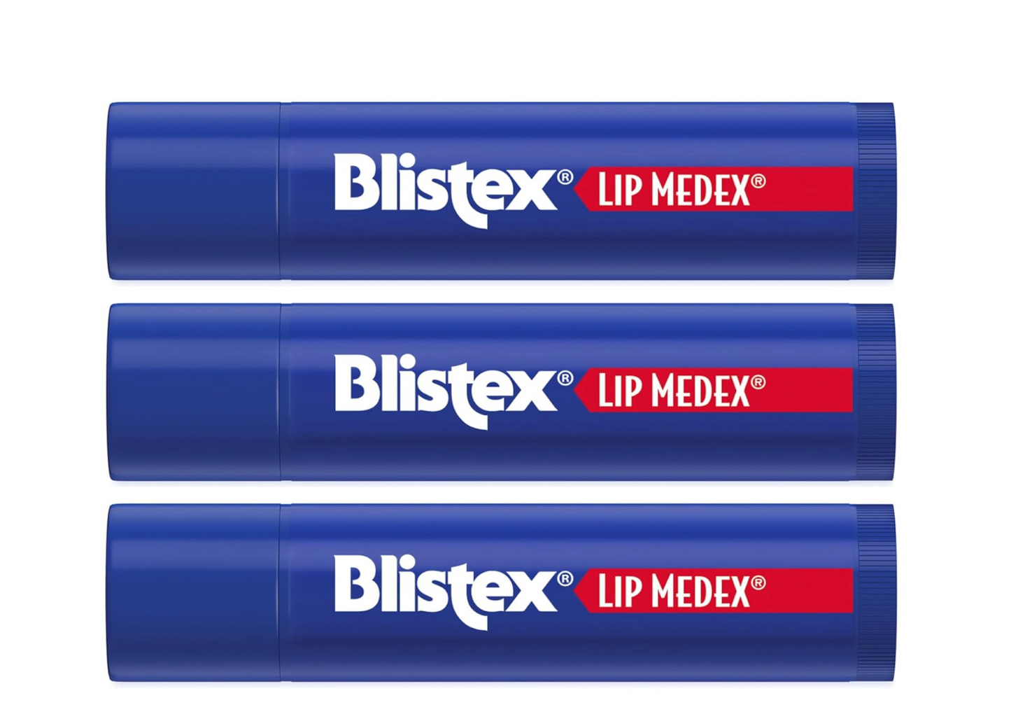 Blistex Medicated Lip Balm Soothing ,Dryness & Chapping, SPF 15, 3 Balm Pack