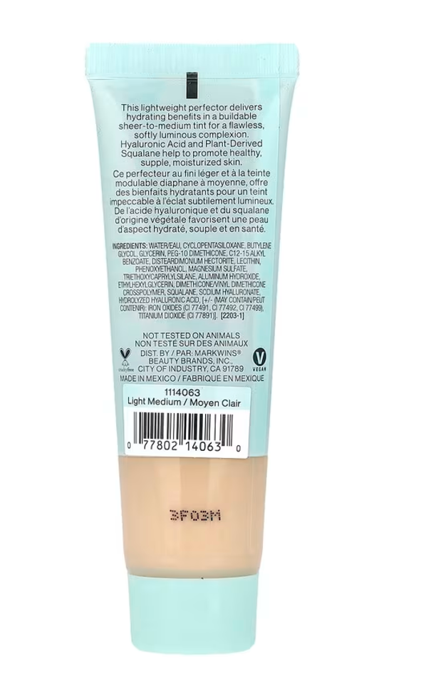 wet n wild, Barefocus, Tinted Hydrator, Light Medium, 0.91 fl oz (27 ml)