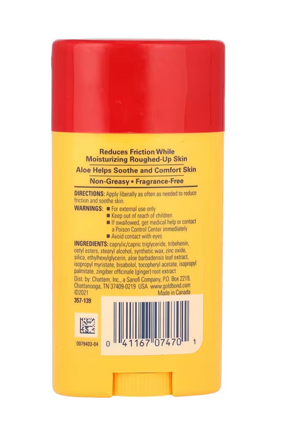 Gold Bond Friction Defense Unscented 1.75 oz - New Soothes Comforts
