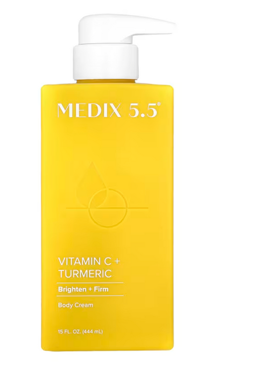 Medix 5.5, Body Cream, Vitamin C + Turmeric, 15 fl oz (444 ml)