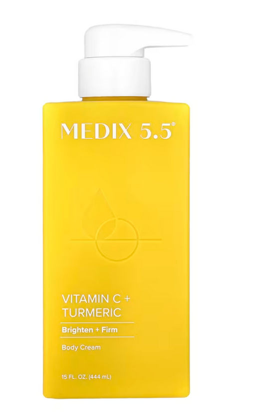 Medix 5.5, Body Cream, Vitamin C + Turmeric, 15 fl oz (444 ml)