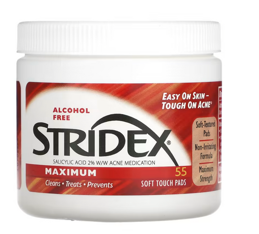 Stridex, Single-Step Acne Control, 55 Soft Touch Pads