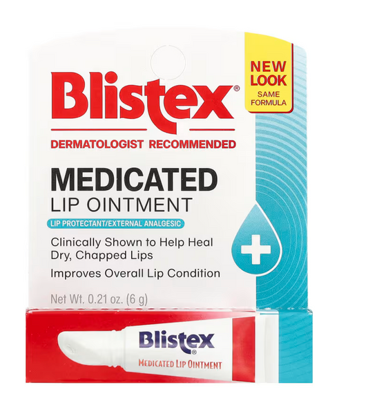 Blistex, Medicated Lip Ointment, 0.21 oz (6 g)