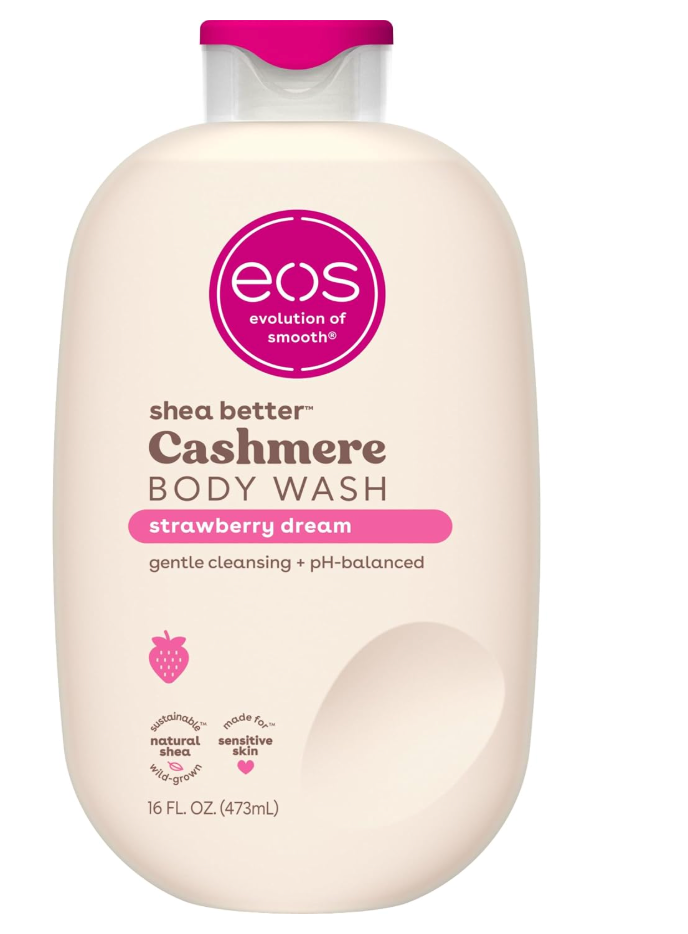 Eos Cashmere Body Wash Strawberry Dreams 16 fl oz | UK Seller