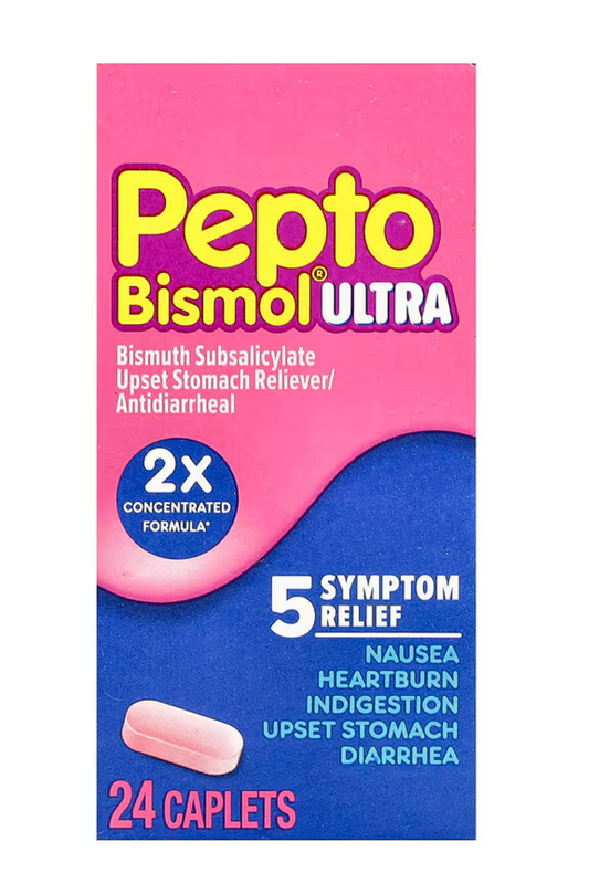 Pepto Bismol, Pepto Bismol® Ultra, 24 Caplets
