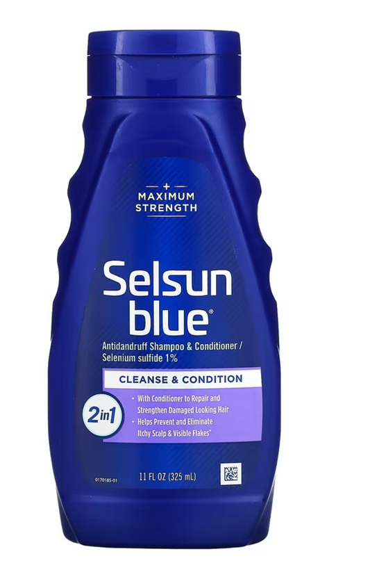 Selsun Blue, Antidandruff Shampoo & Conditioner, 11 fl oz (325 ml)