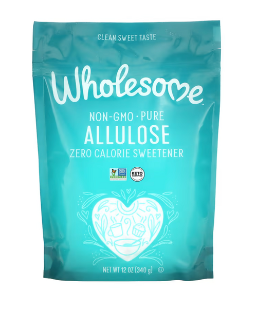 Wholesome Sweeteners, Allulose, Zero Calorie Sweetener, 12 oz (340 g)